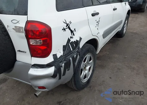 2004 Toyota Rav4 из США, поврежденный, VIN JTEHD20V746006407